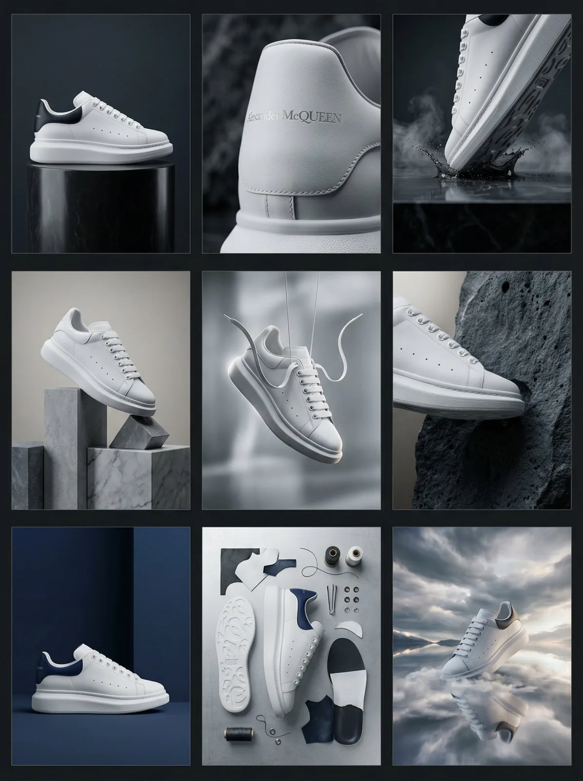 Levitating sneaker dark — Sonra