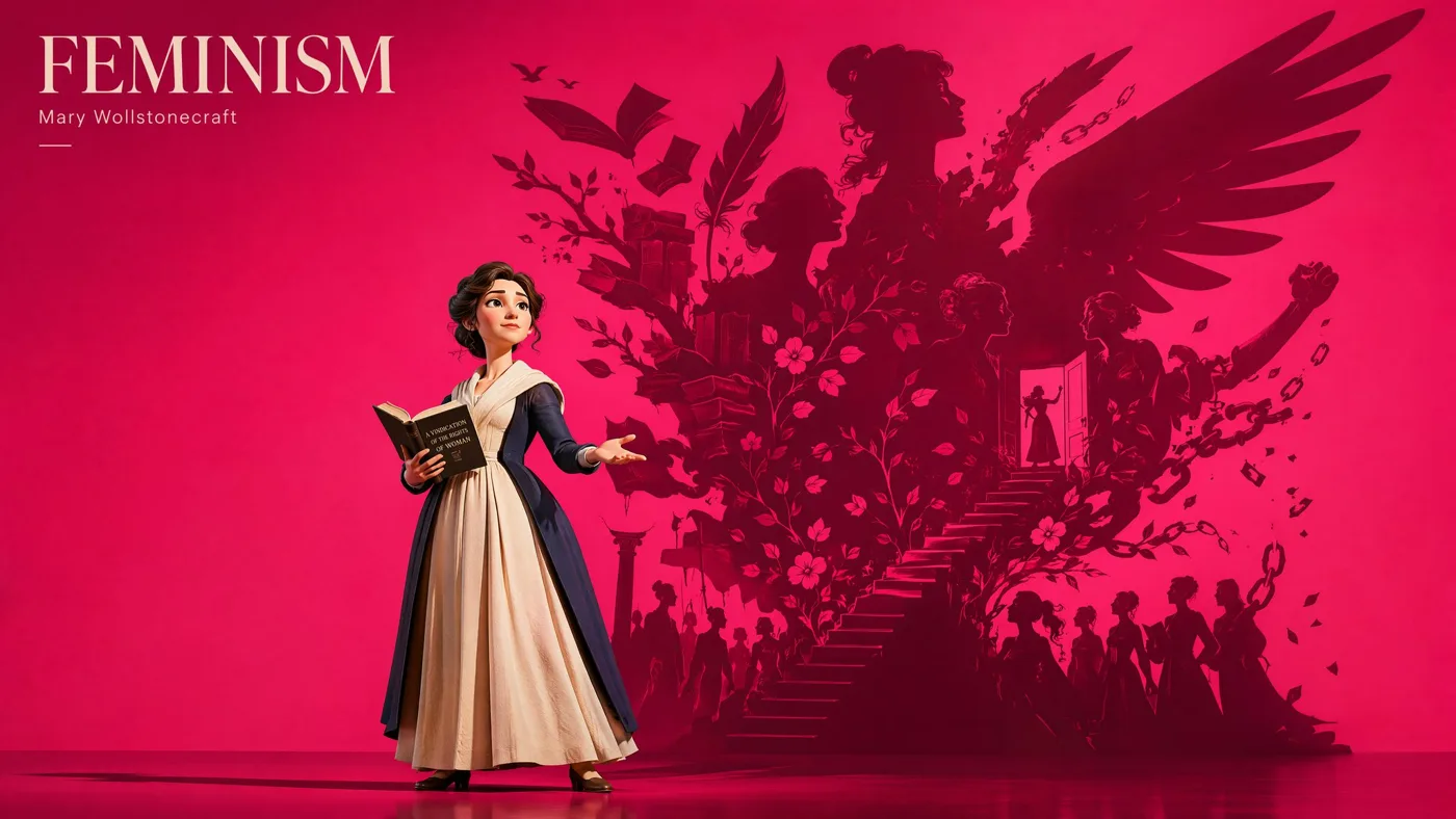 Albert camus absurdism pixar 3d character poster — Sonra