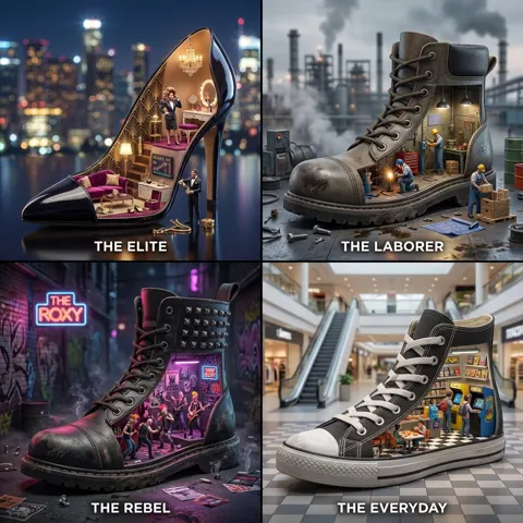 Miniature era in shoe