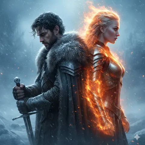 Epic fantasy ice fire warriors