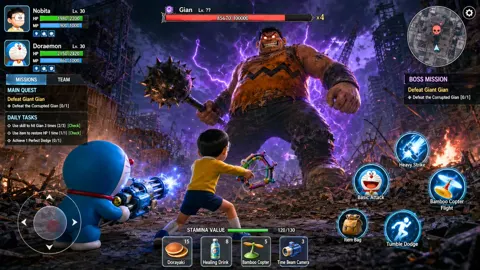 Doomsday doraemon battle