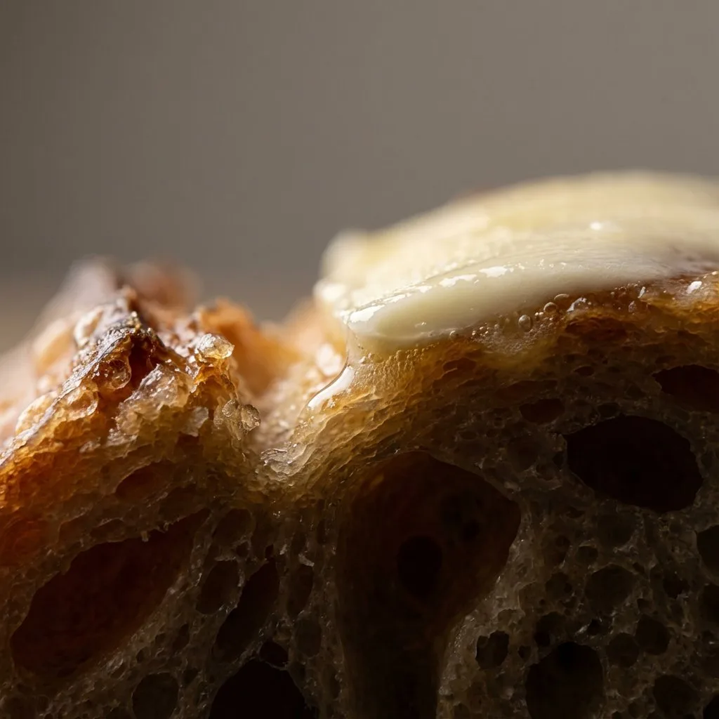 Extreme macro food topography — Sonra