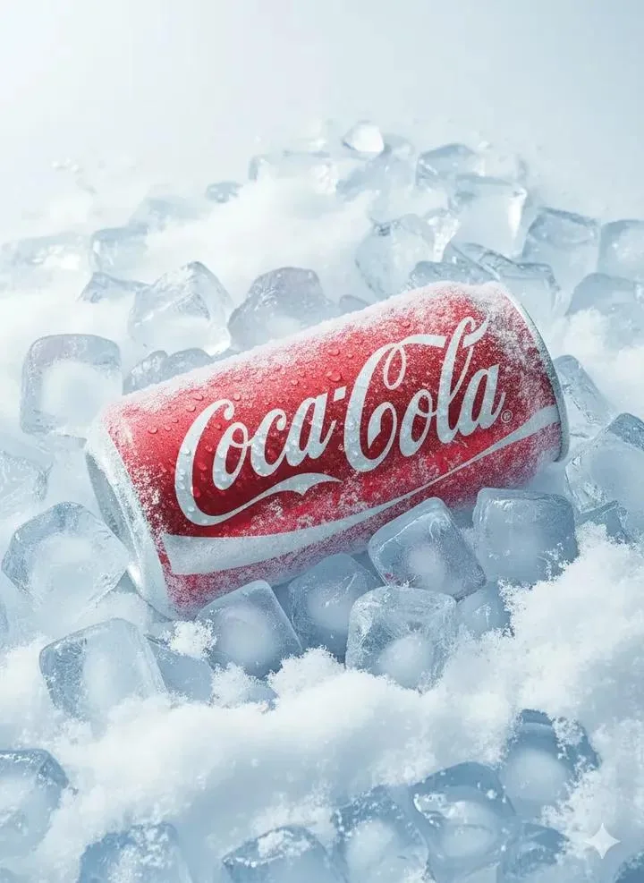 Icy coca cola commercial ad — After