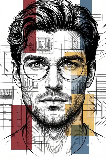 Blueprint deconstructed face