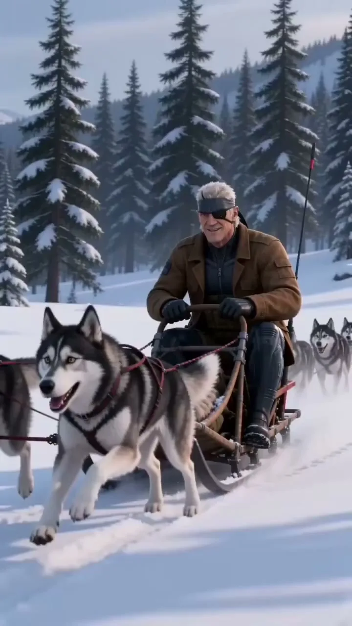 Solid snake alaska peaceful life — After