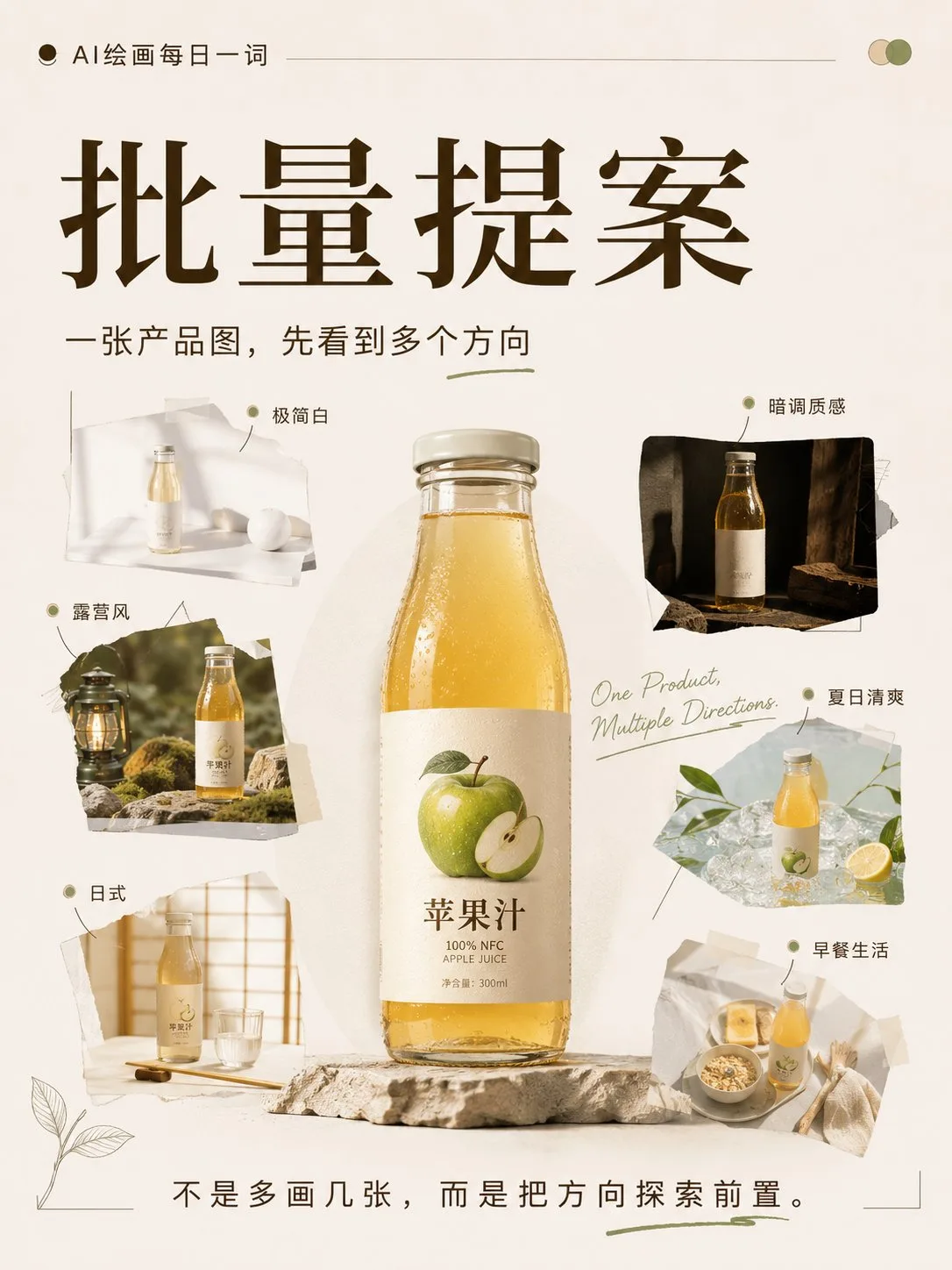 Product poster generation multiple styles — Sonra