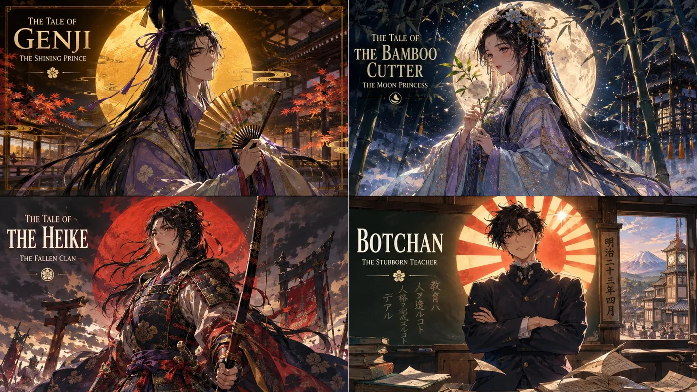 Ai character generation japanese books consistency guide — Sonra