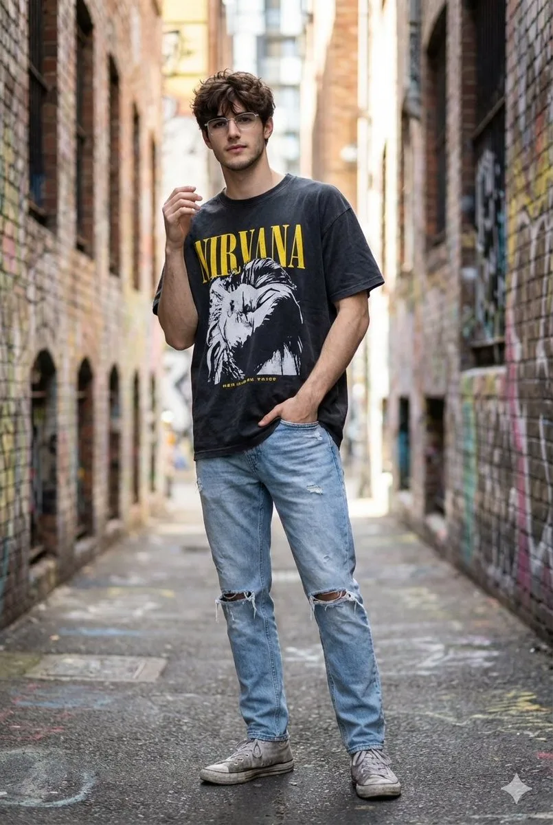 Relaxed street snap — Sonra