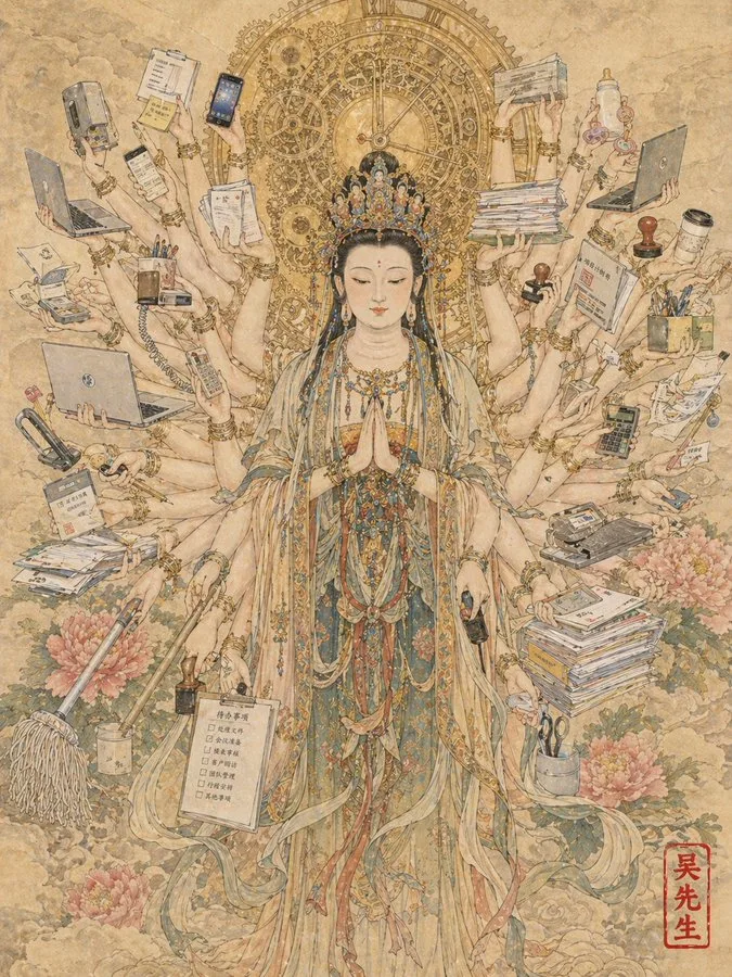 Guanyin modern worker — Sonra