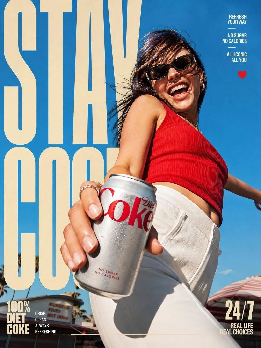 Brand editorial action poster prompt — Sonra