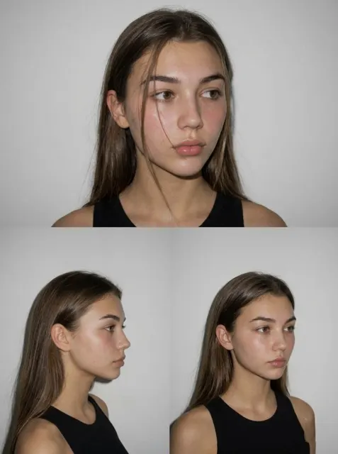 Ultra realistic beauty portrait shoot