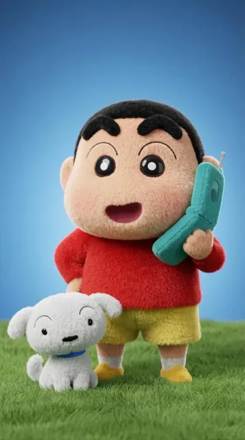 Pixar style plush doll
