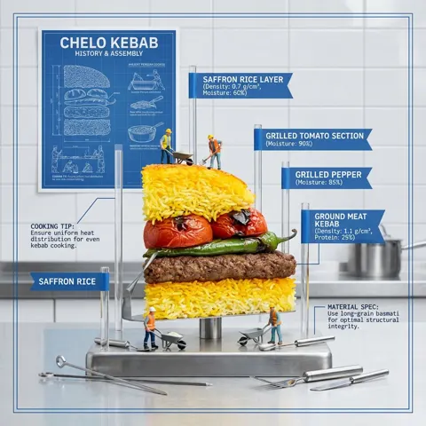 Culinary architecture blueprint