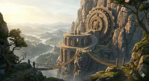 Ancient cliff observatory