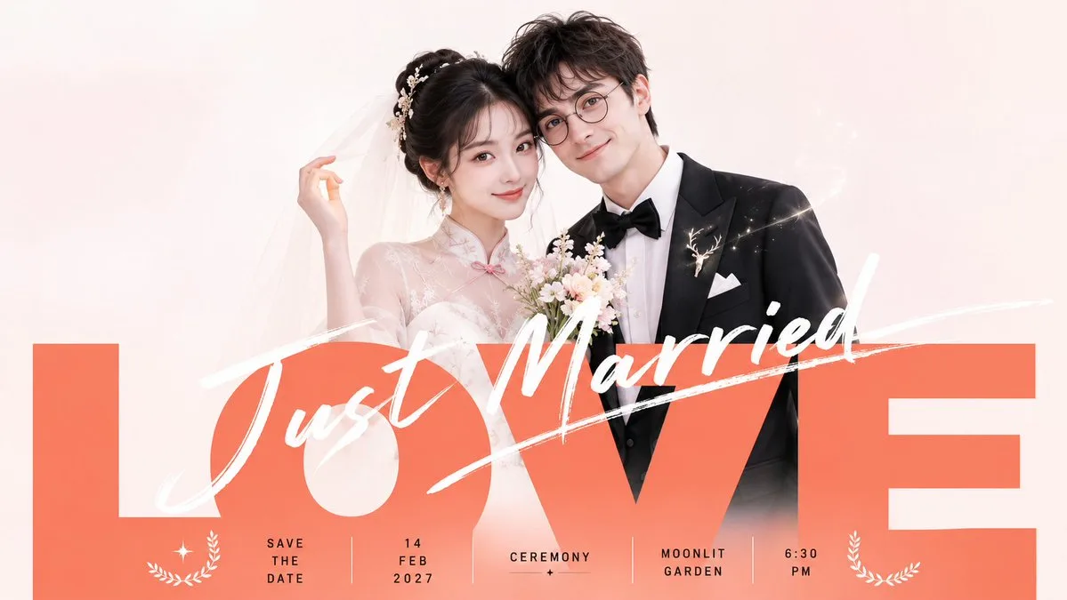 Lin daiyu harry potter wedding invitation style poster — After