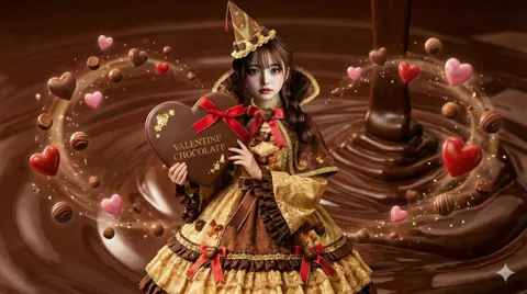 Wizard valentine chocolate