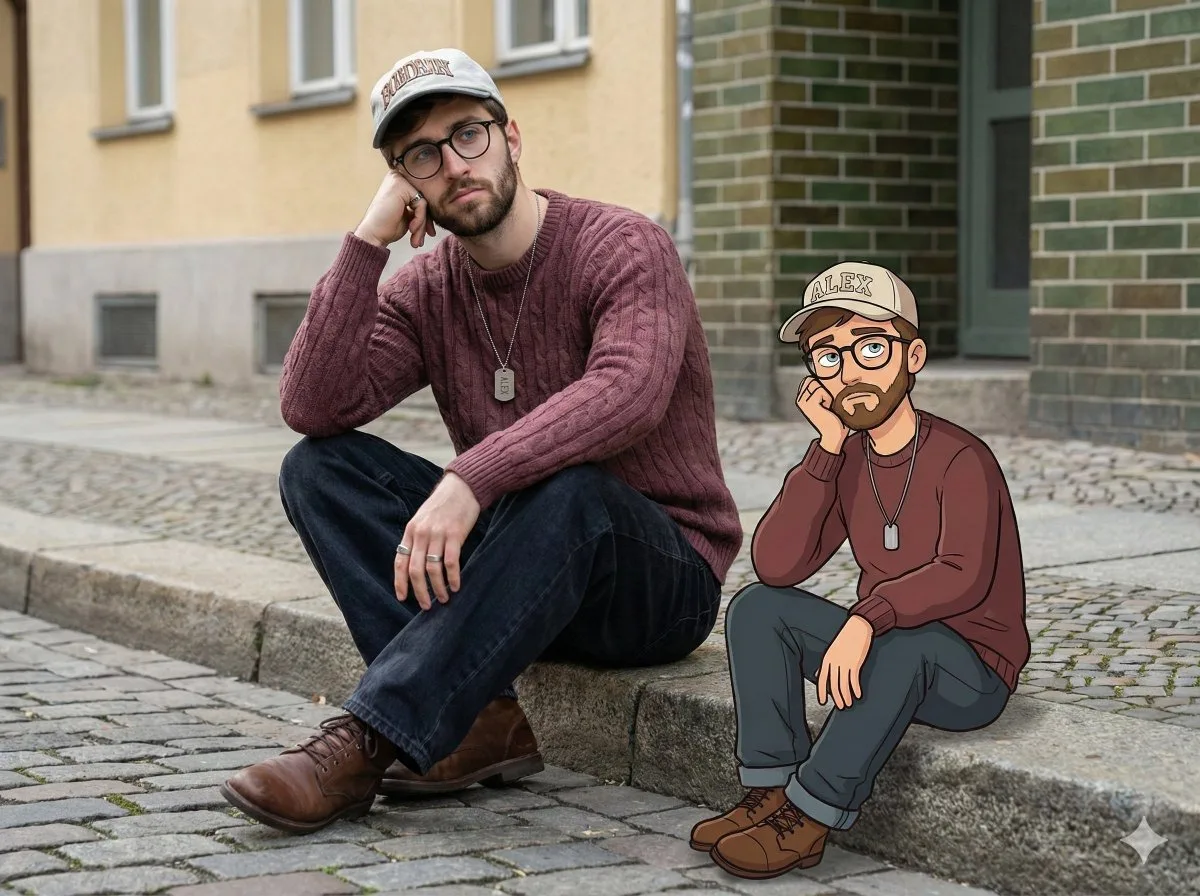 Virtual real creative portrait — Sonra