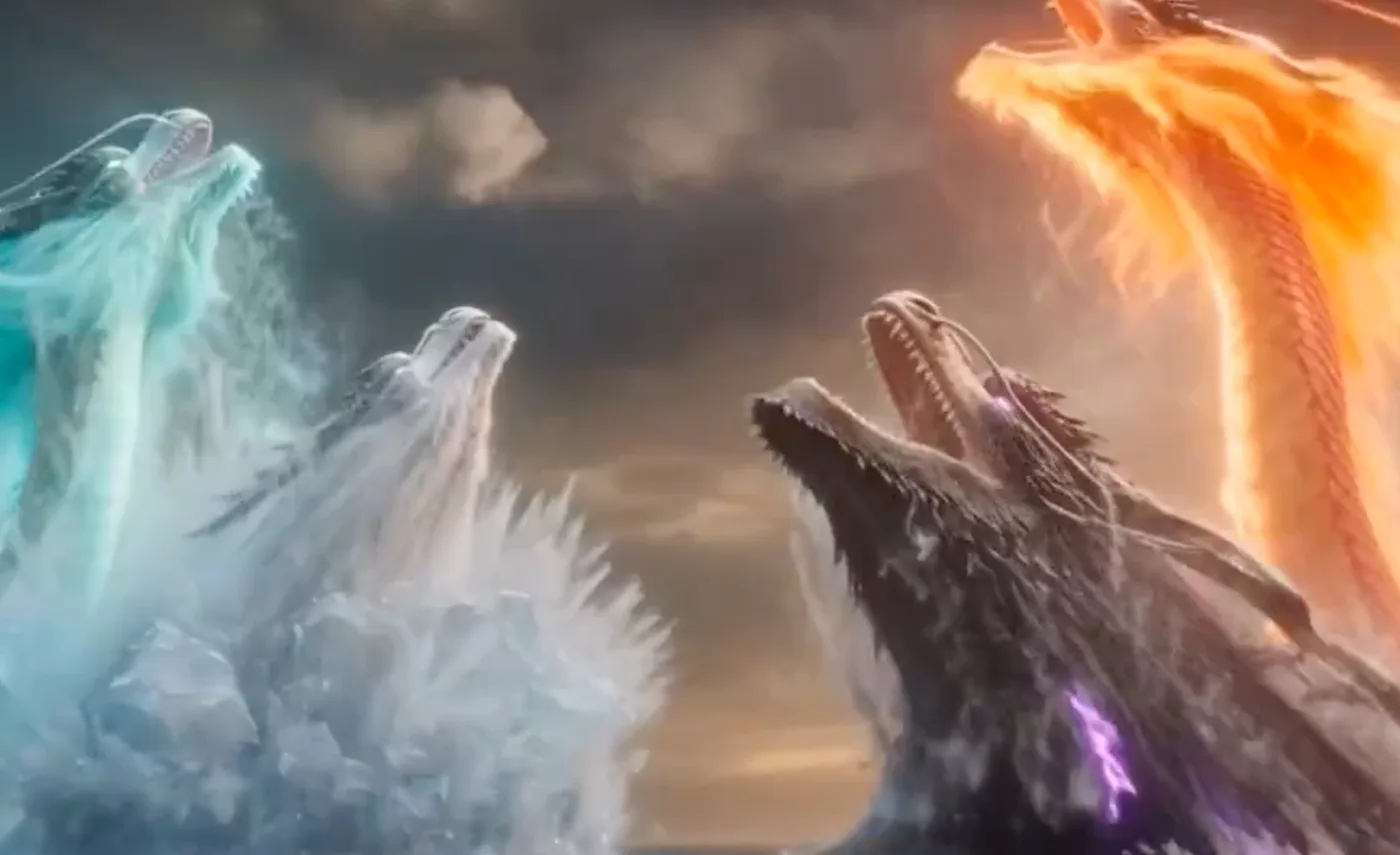 Four sea dragon kings awakening epic effects — Sonra