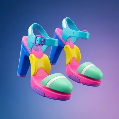 Clean pop 3d toy render