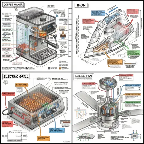 Minimalist isometric teardown