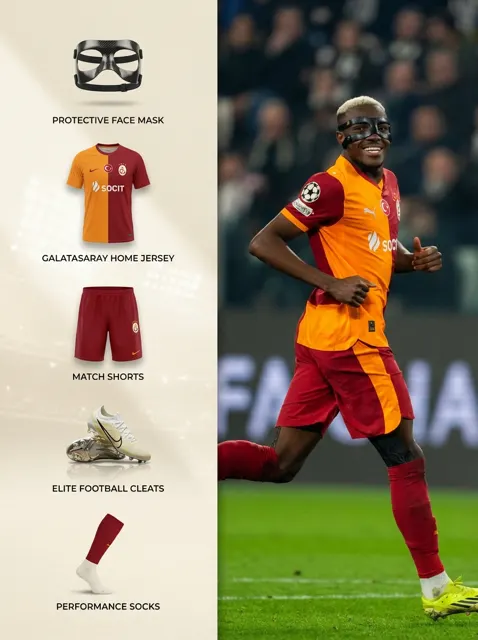 Osimhen premium gear breakdown