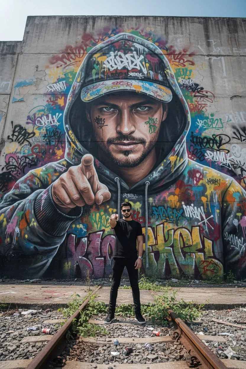 Hyper realistic graffiti breakthrough — After