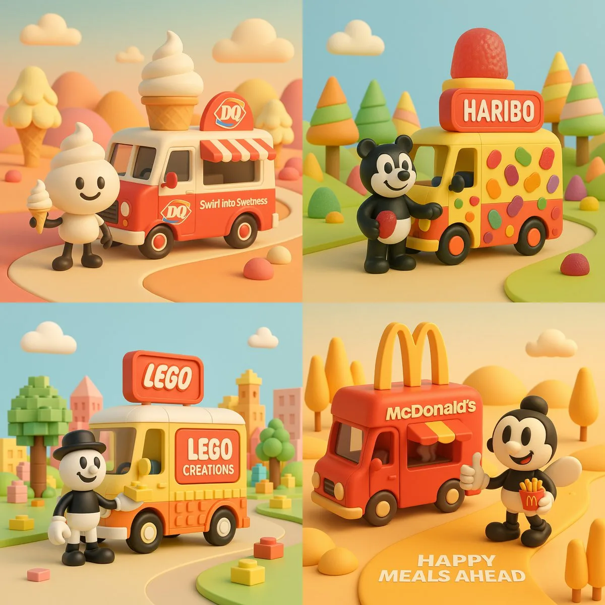 3D零食卡通世界 — After