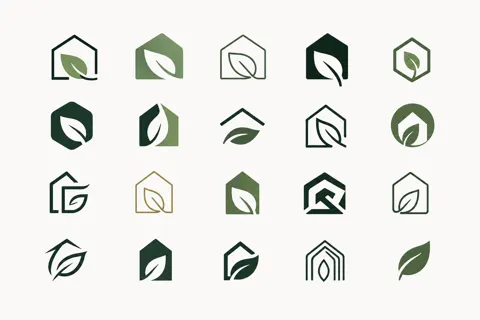 Sketch to professional logo exploration board