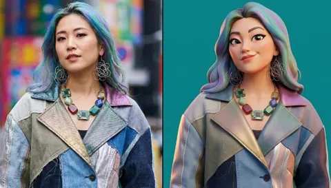Fun 3d caricature avatar