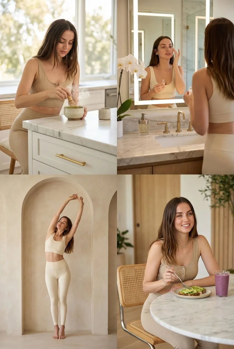 Minimalist luxury wellness lifestyle — Sonra