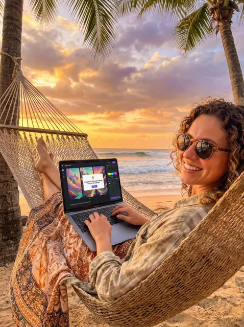 Sunset breeze financial freedom