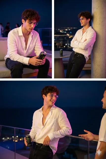 Luxury rooftop party