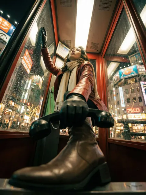 Ultra wide angle portrait