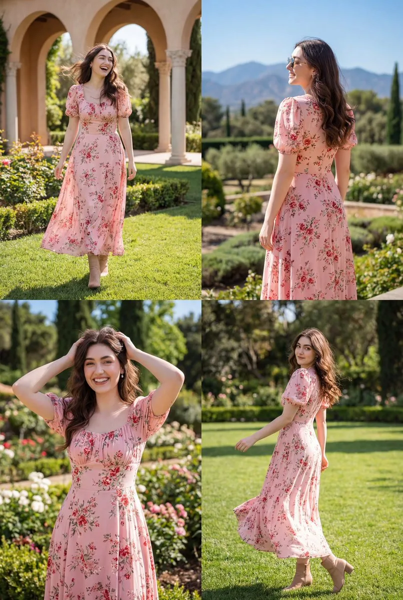 Mediterranean estate pink romance — Sonra