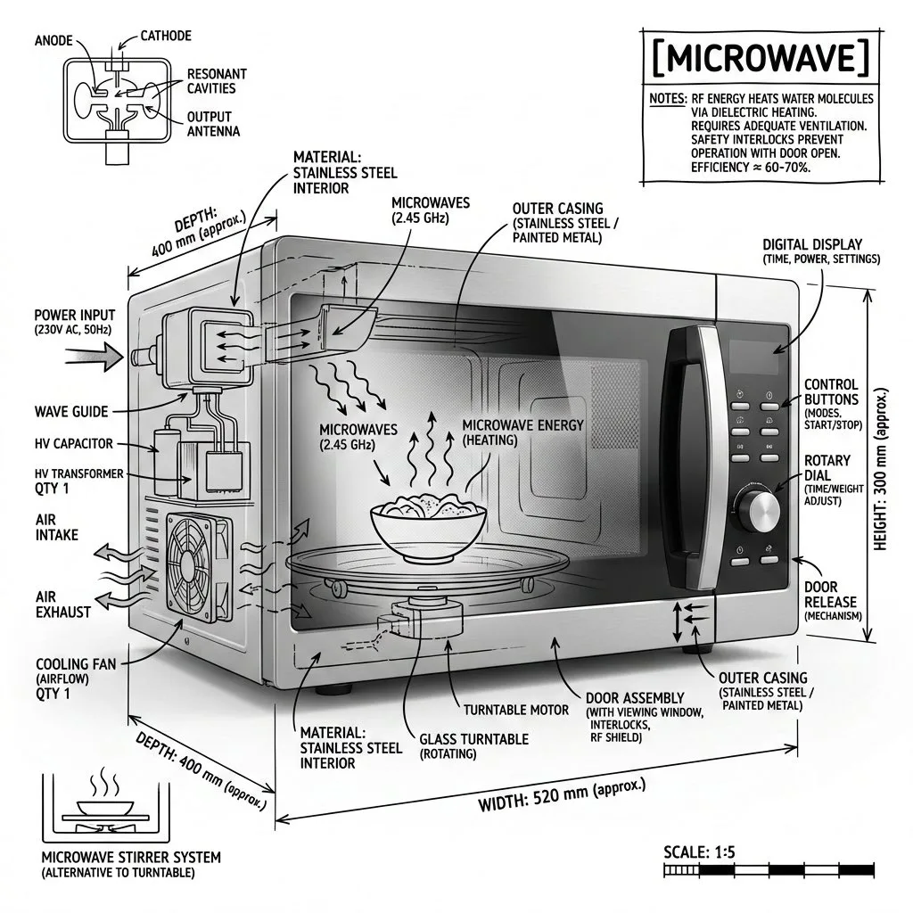 Museum exhibition cutaway diagram — After