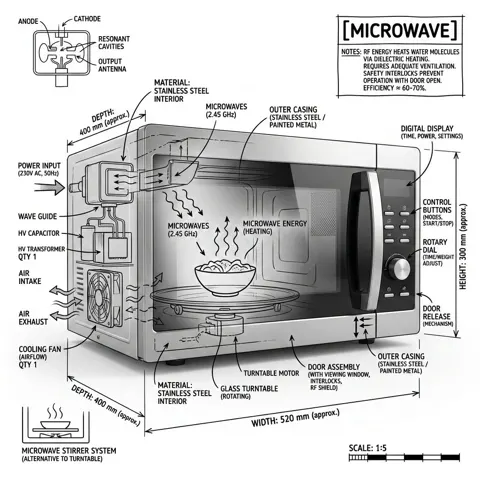 Museum exhibition cutaway diagram