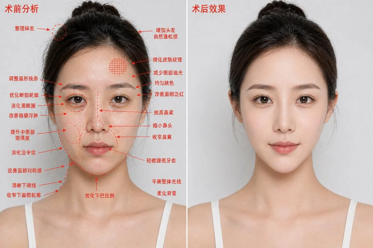 Medical aesthetics before after blueprint — Sonra