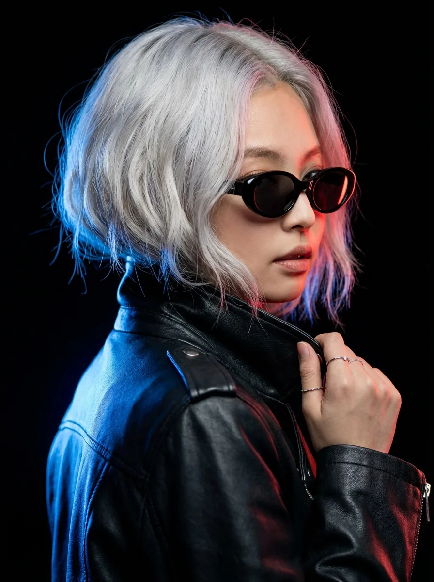 Neon dual light cool girl — Sonra