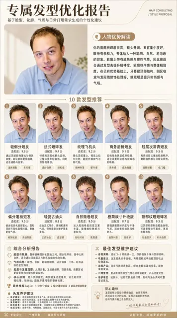 Professional hair style