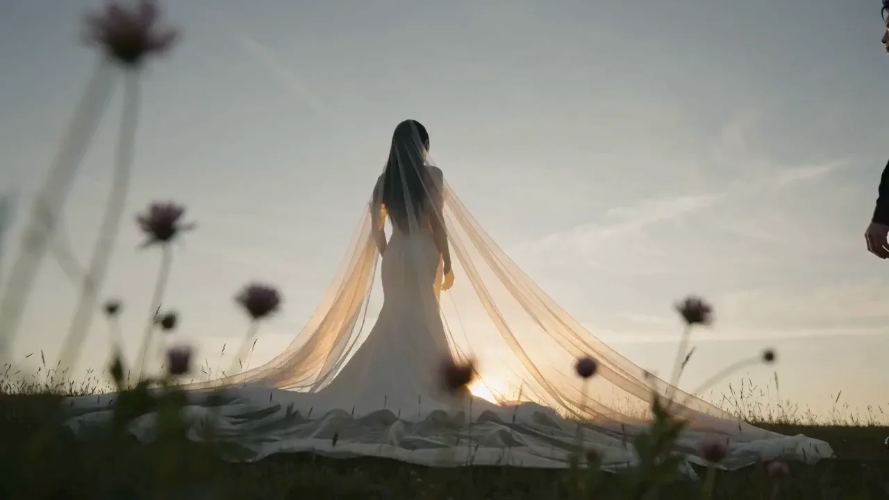 Film level wedding photography romantic moments — After