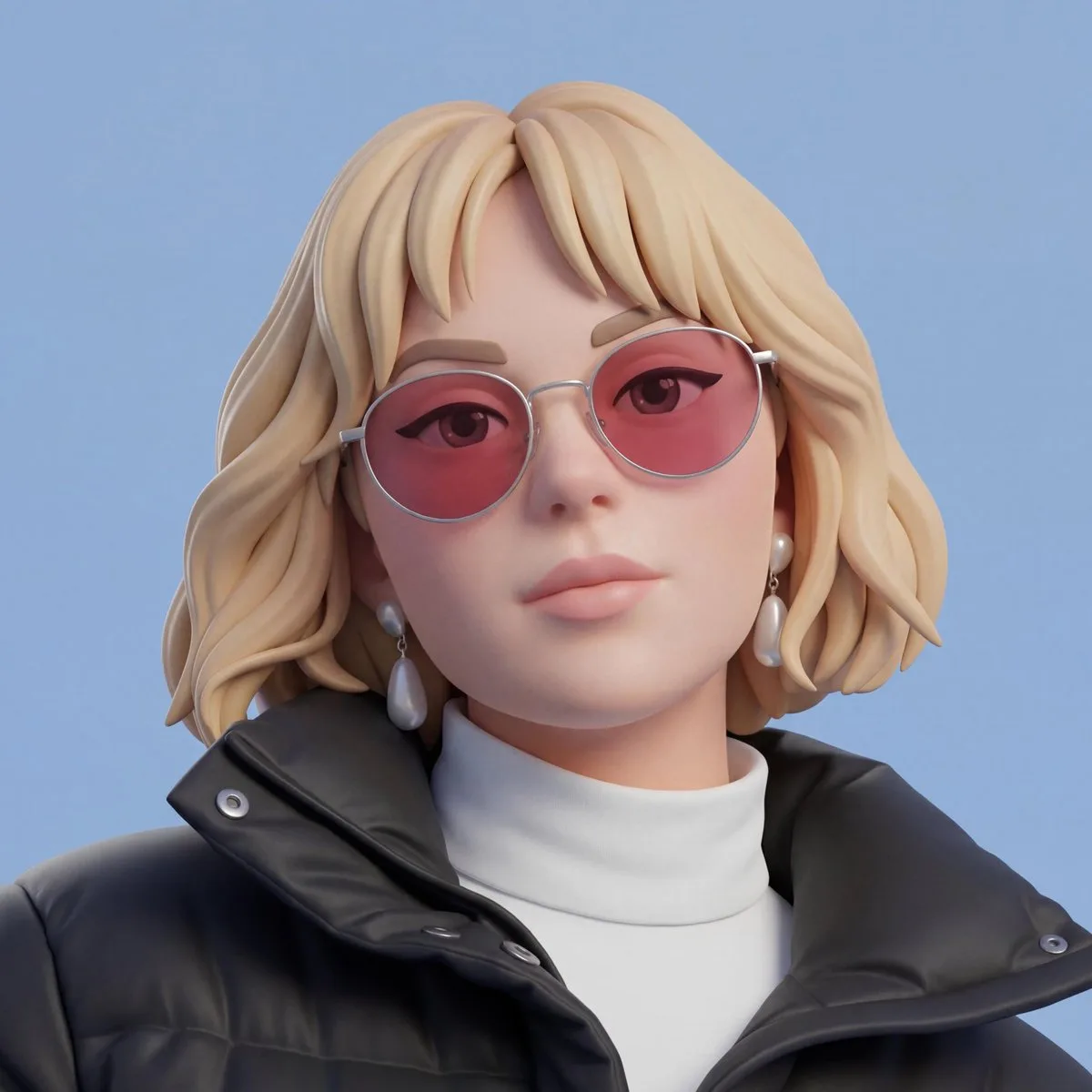 Pixar style 3d custom figurine — After