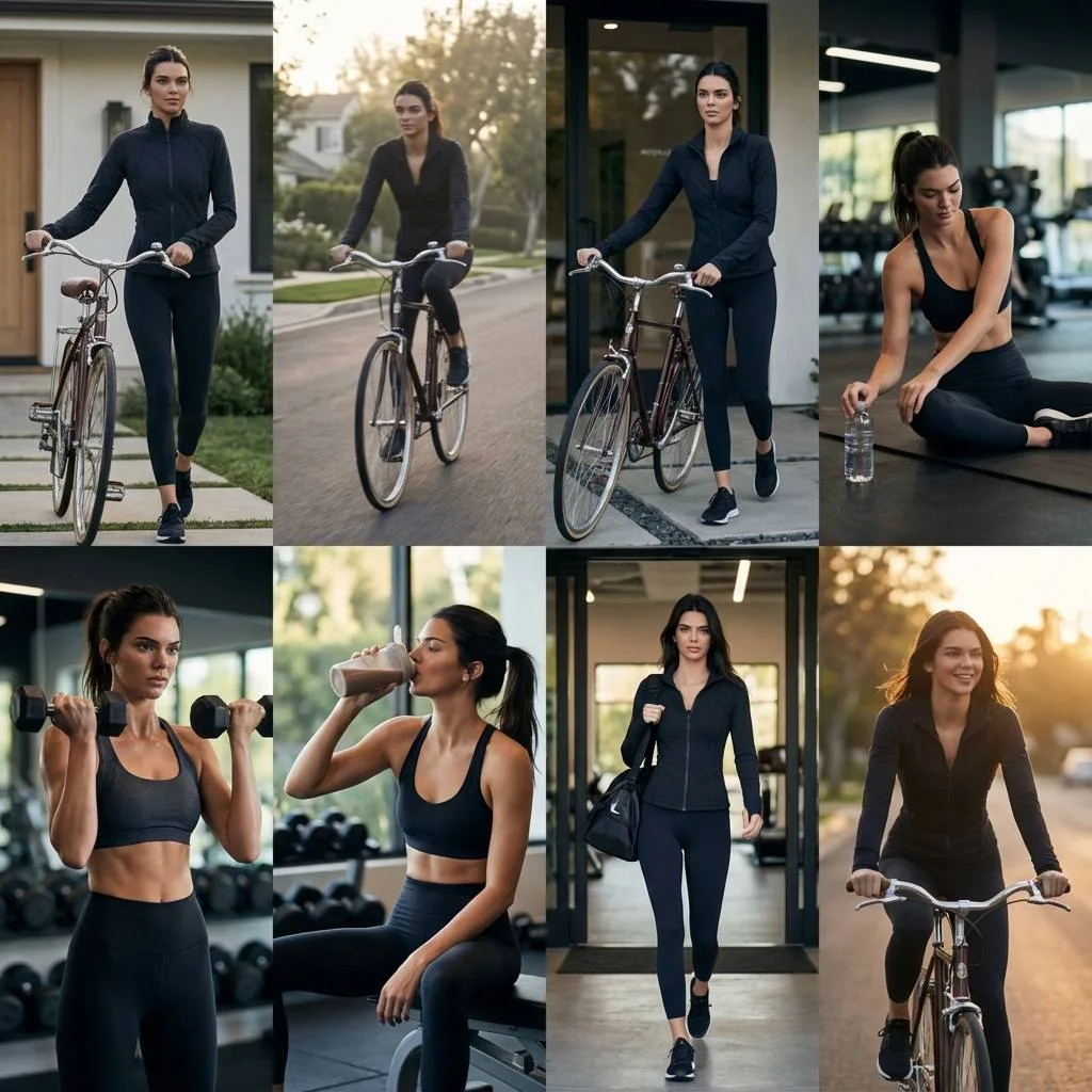 Fitness story collage — After