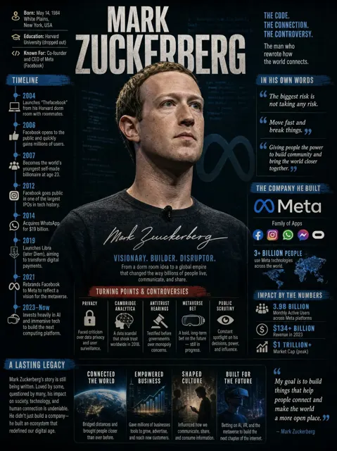 Sam altman infographic editorial style