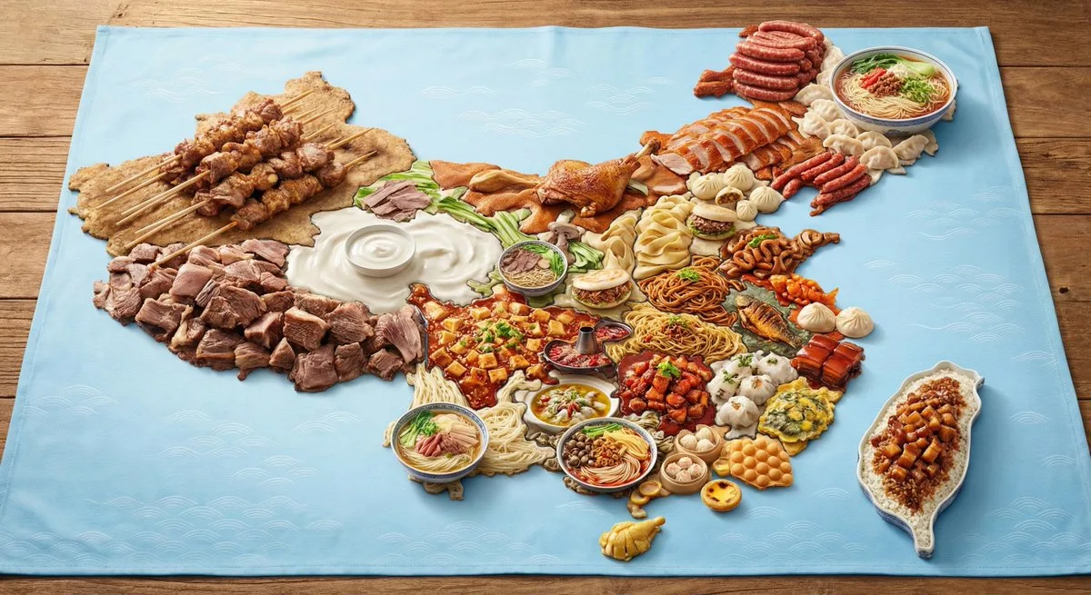 中国每个城市标志性美食 — After