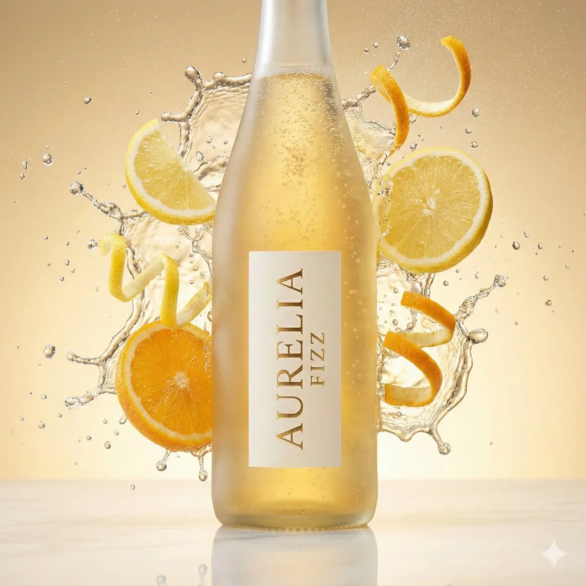 Luxury citrus tonic splash — After