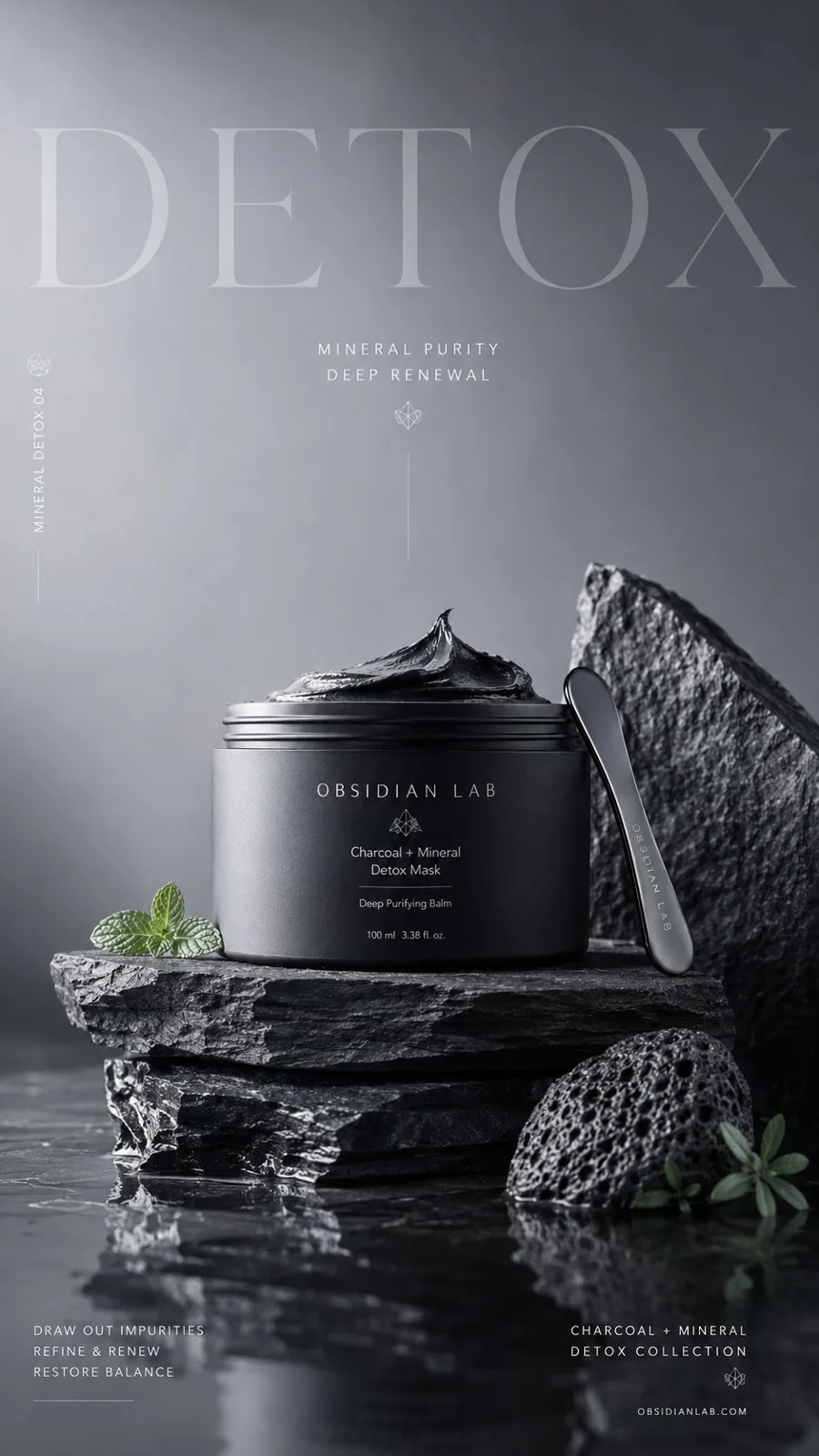 High end personal care product ad poster — Sonra