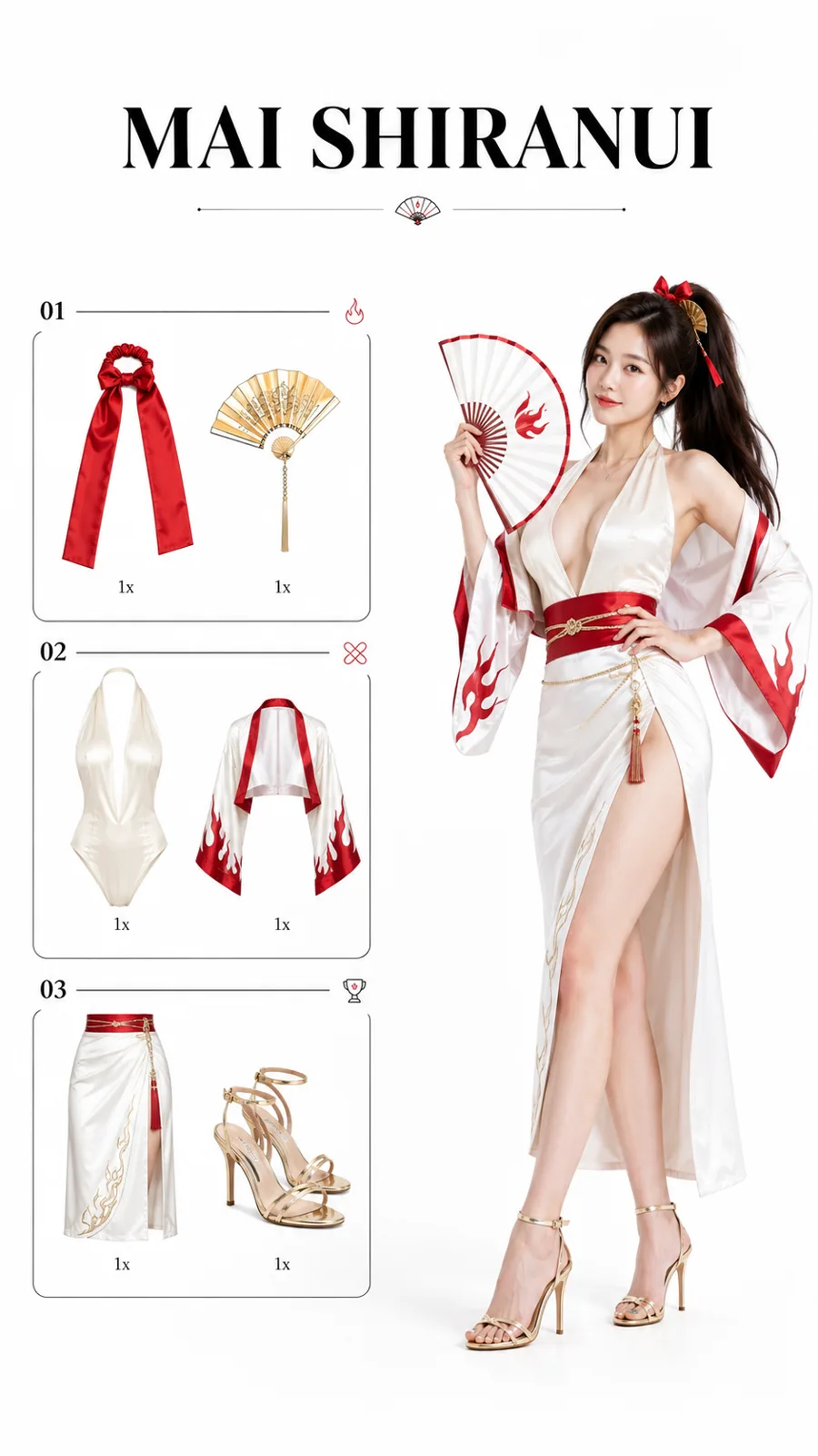 The king of fighters mai shiranui fashion cos page — Sonra