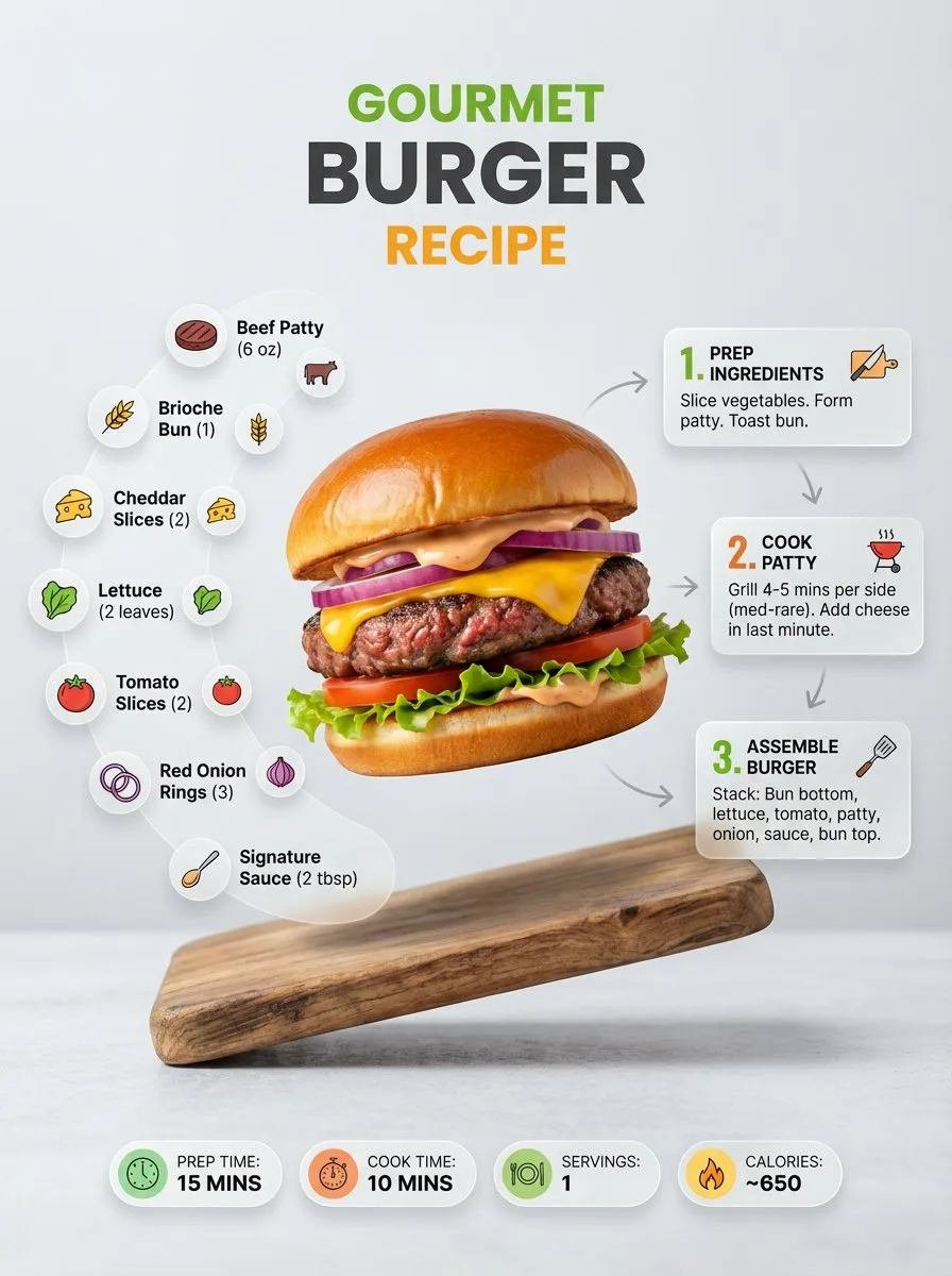 Ultra clean recipe infographic — Sonra