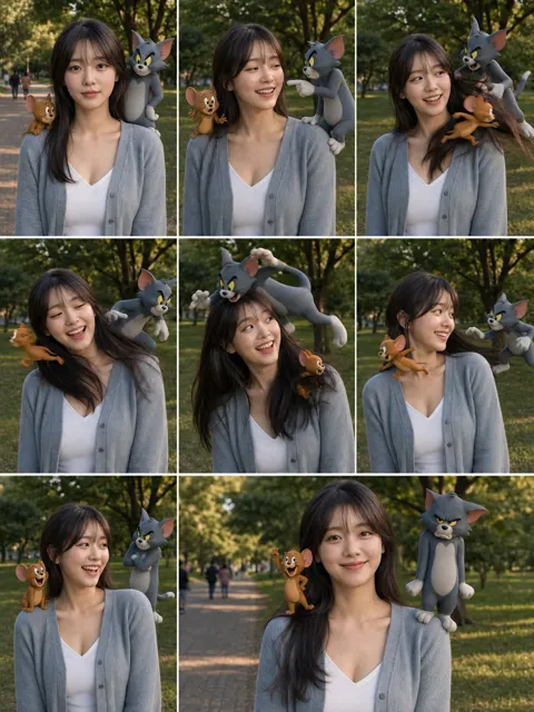 Tom jerry shoulder chase realistic integration