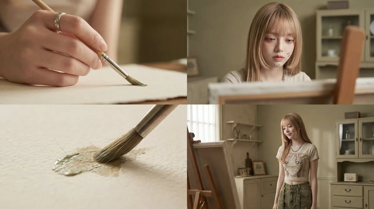 Immersive art asmr — After